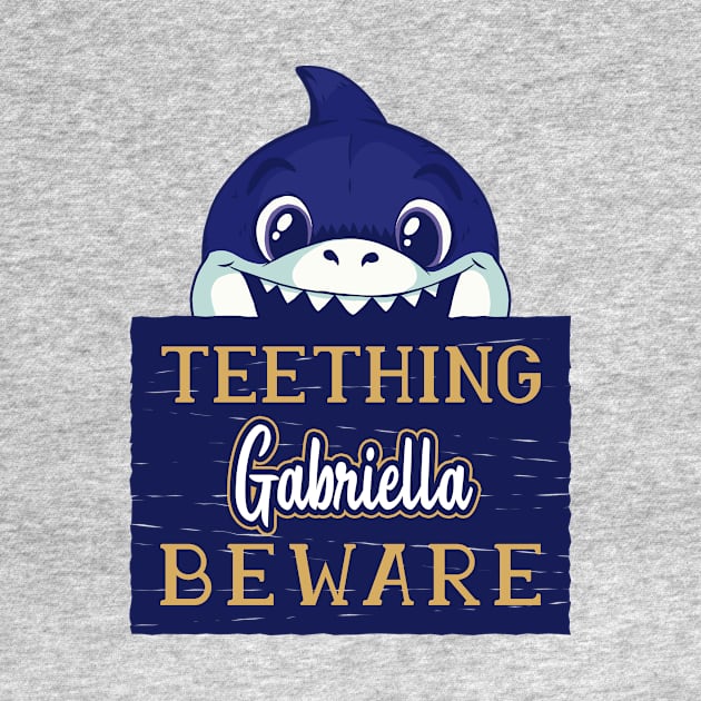 Gabriella - Funny Kids Shark - Personalized Gift Idea - Bambini by Bambini